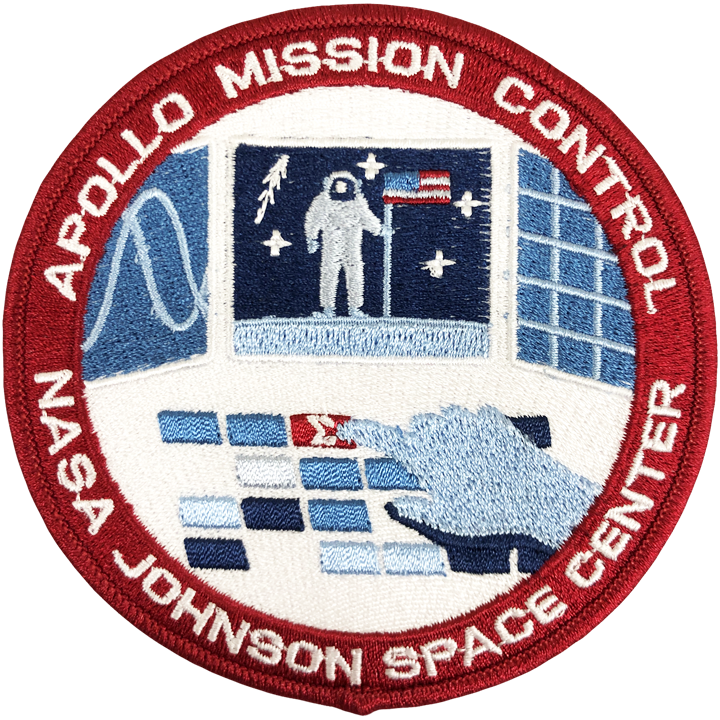 Apollo Mission Control - Space Patches