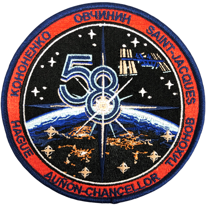 Expedition 58 Original Crew - Space Patches