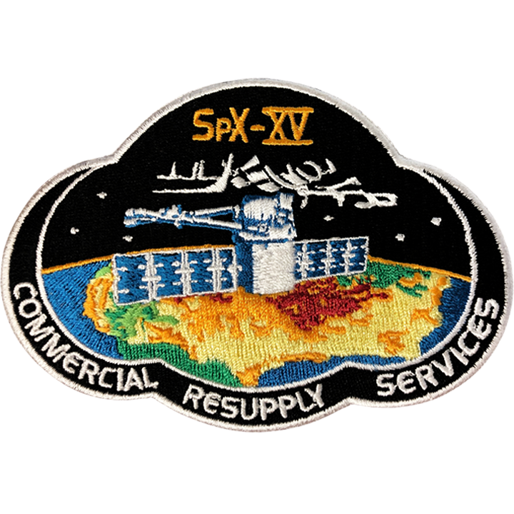 CRS SpaceX 15 - Space Patches