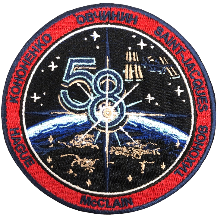 Expedition 58 Crew Change 1 - Space Patches