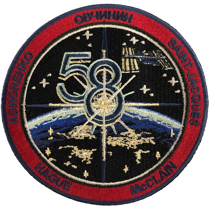 Expedition 58 Crew Change 2 - Space Patches