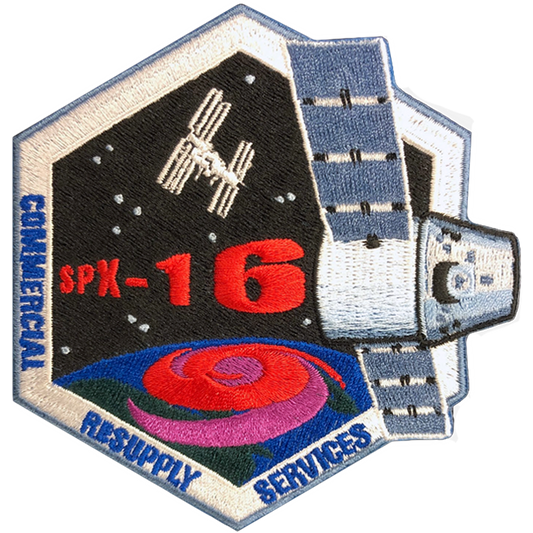 CRS SpaceX 16 - Space Patches