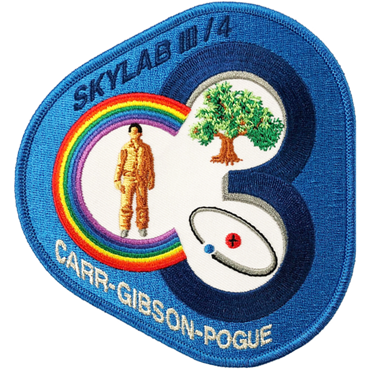 Skylab III/4 Anniversary Crew - Space Patches