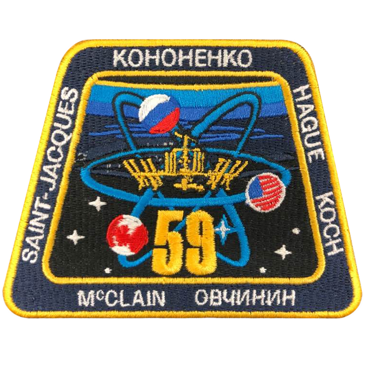 Expedition 59 - Space Patches