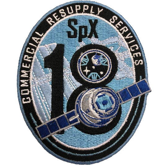 CRS SpaceX 18 - Space Patches