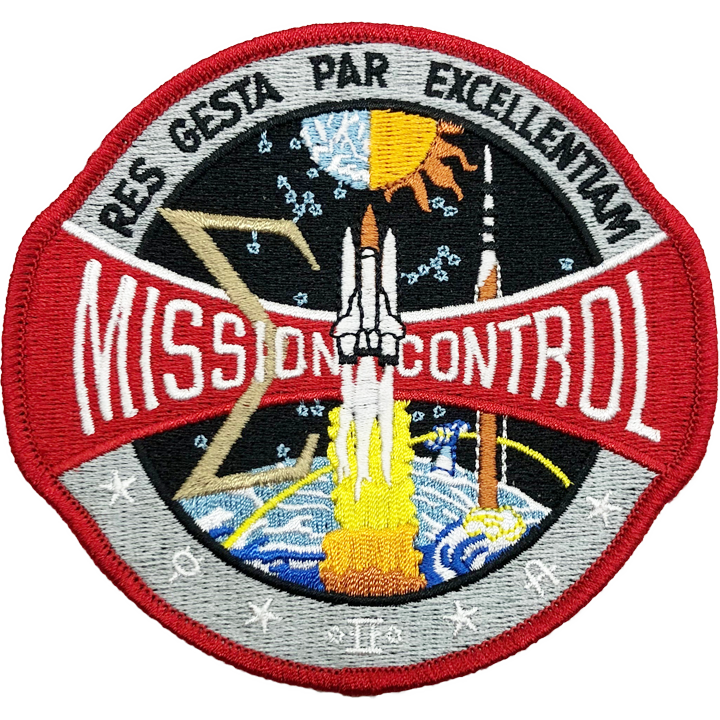 Mission Control Sticker Mission Control 1983 – Space Patches