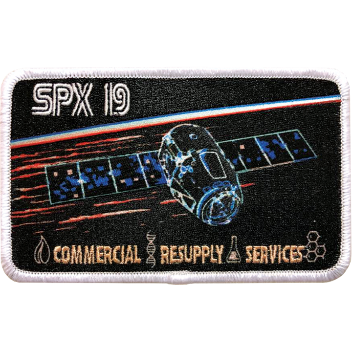 CRS SpaceX 19 - Space Patches