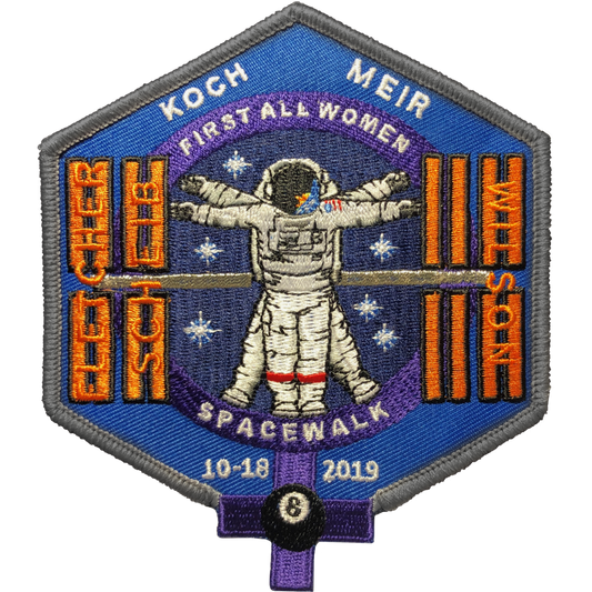 First All Women Space Walk Mfg Error - Space Patches