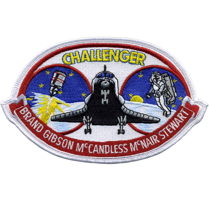 STS-41B - Space Patches