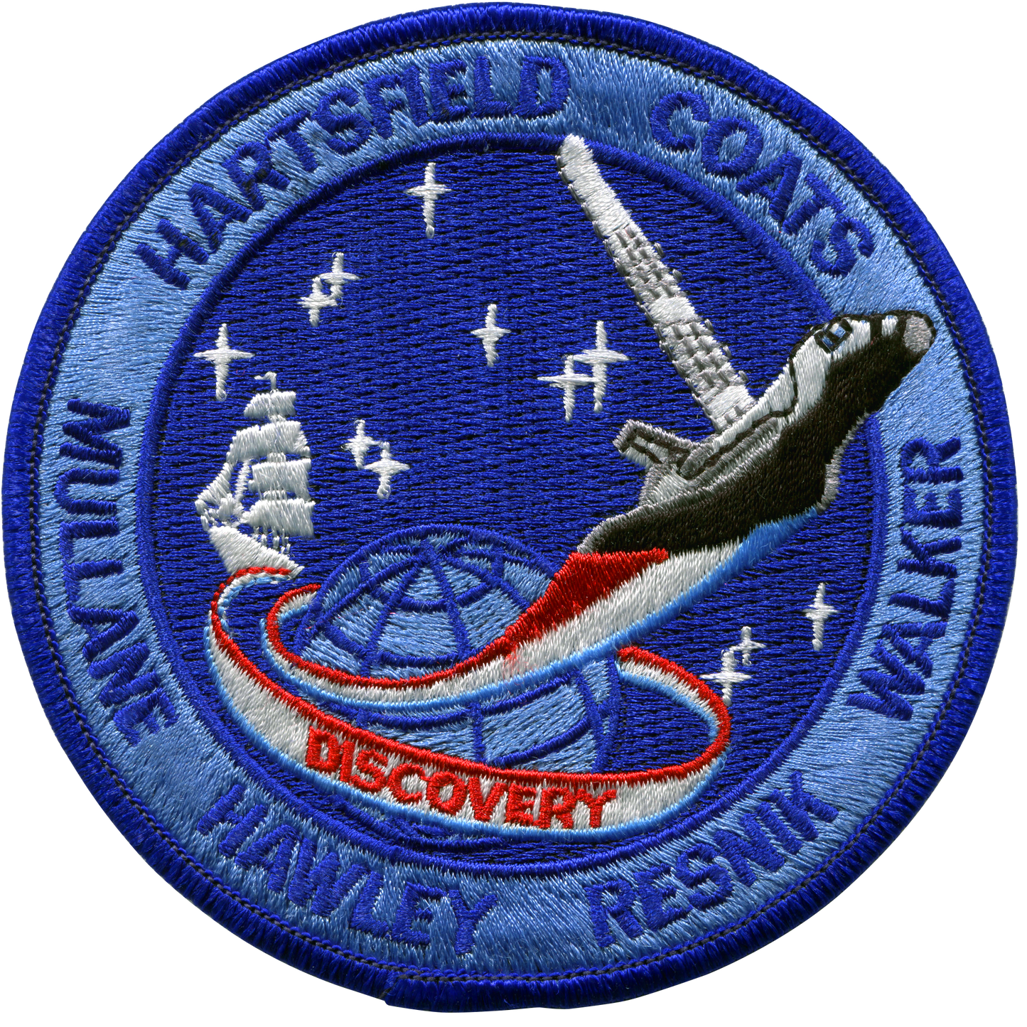 STS-41D - Space Patches