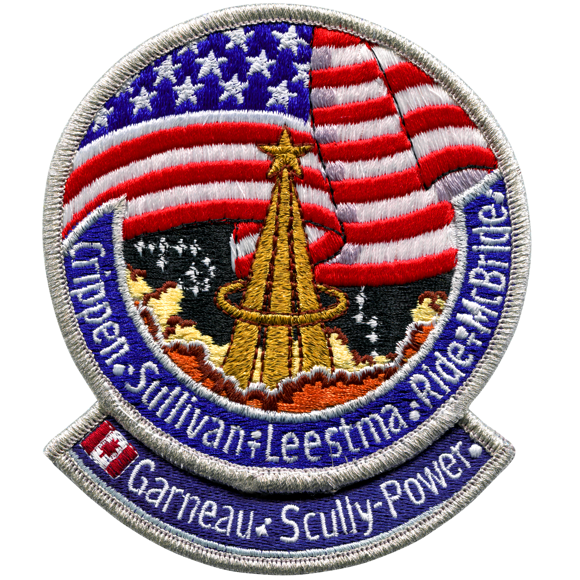 STS-41G - Space Patches