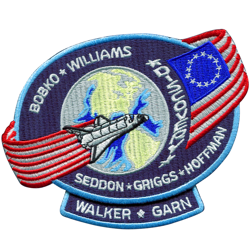 STS-51D – Space Patches