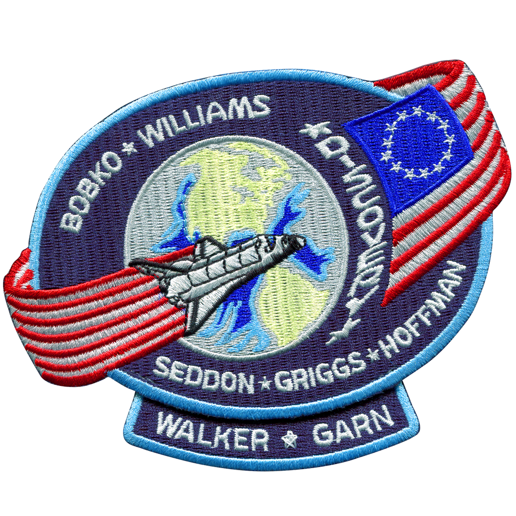 STS-51D - Space Patches