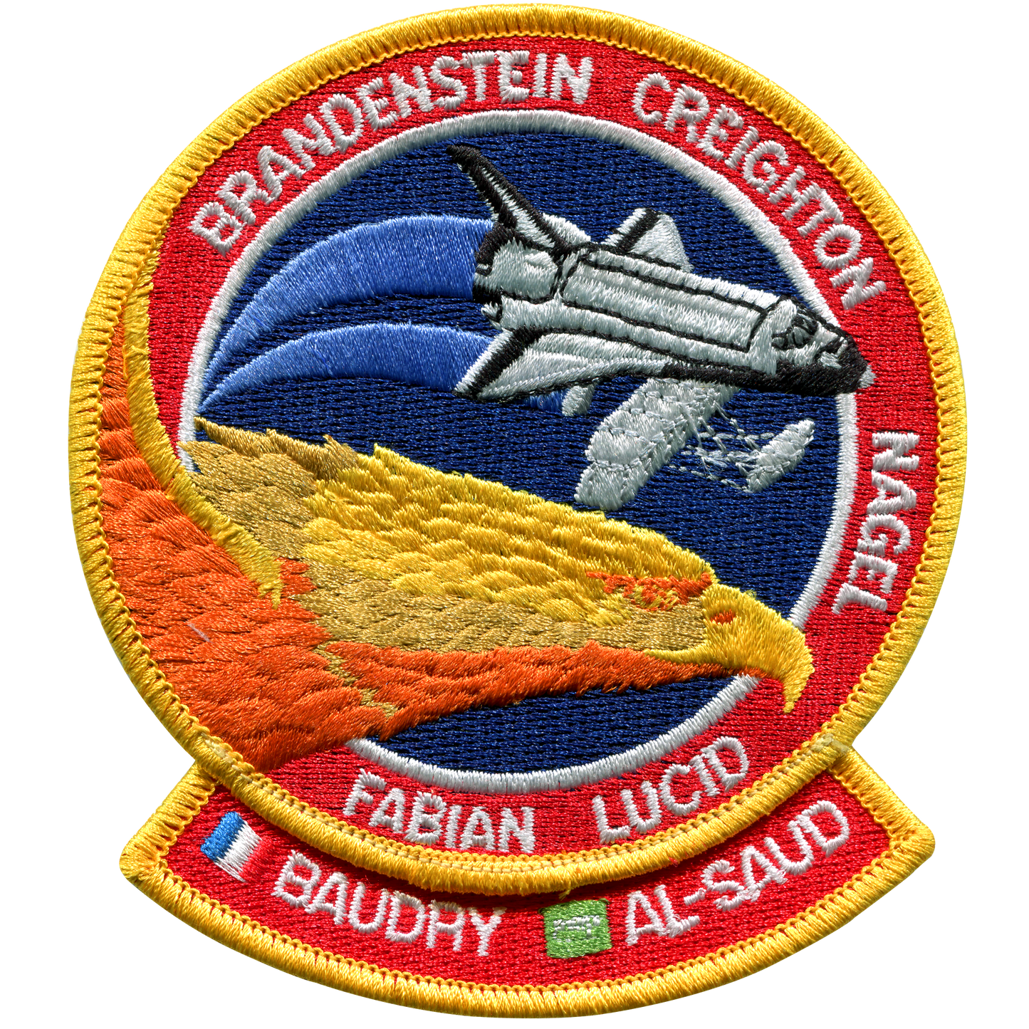 STS-51G - Space Patches