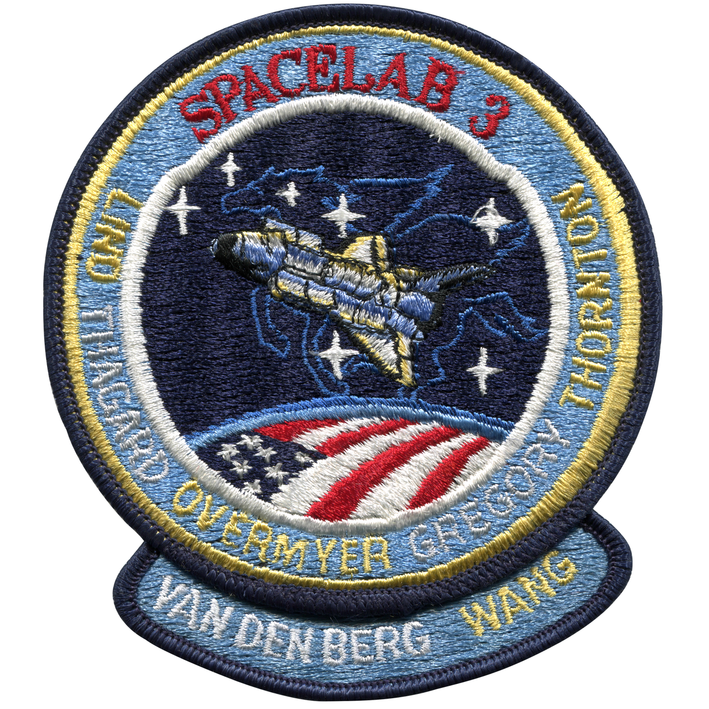 STS-51B - Space Patches