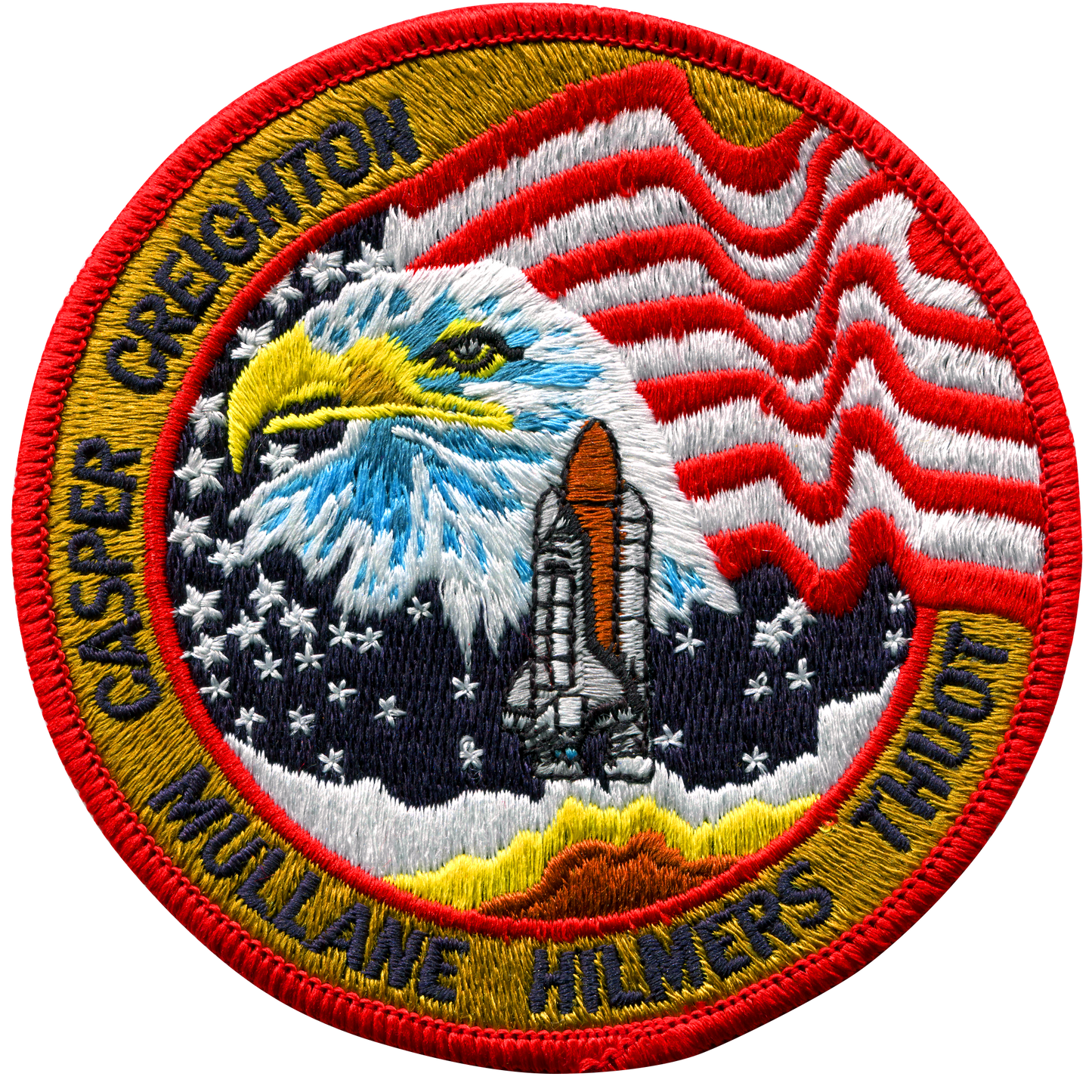 STS-36 - Space Patches