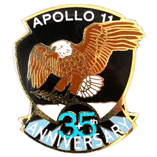 Apollo 11 — 35th Anniversary Pin - Space Patches
