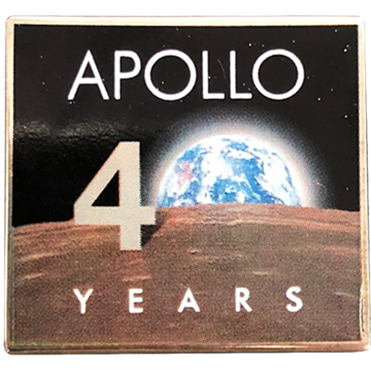 Apollo 11 — 40th Anniversary Pin - Space Patches