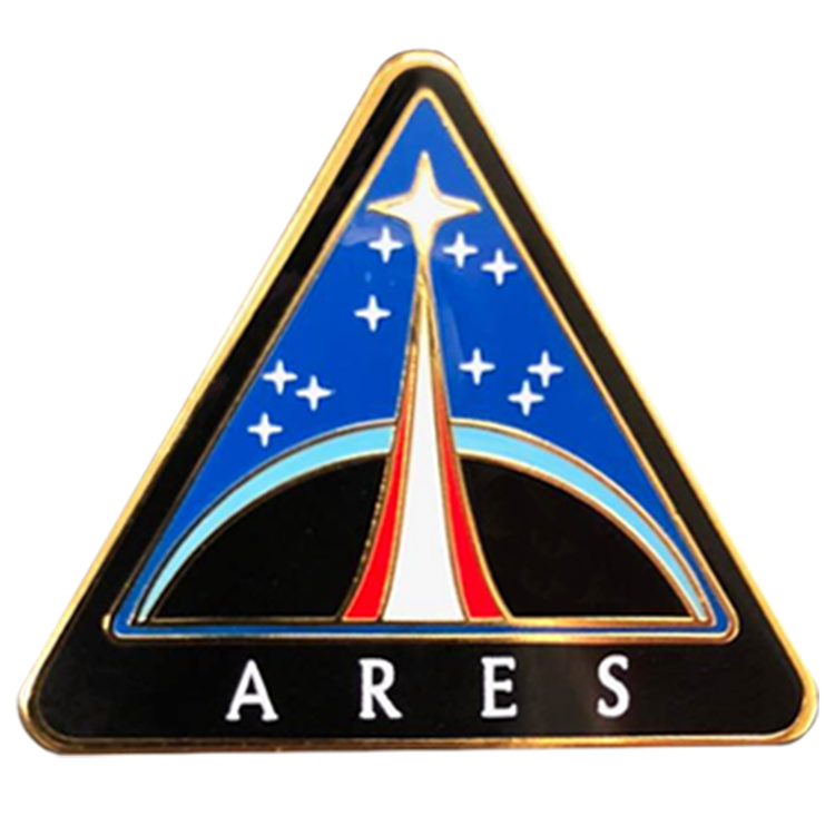 Ares Pin - Space Patches