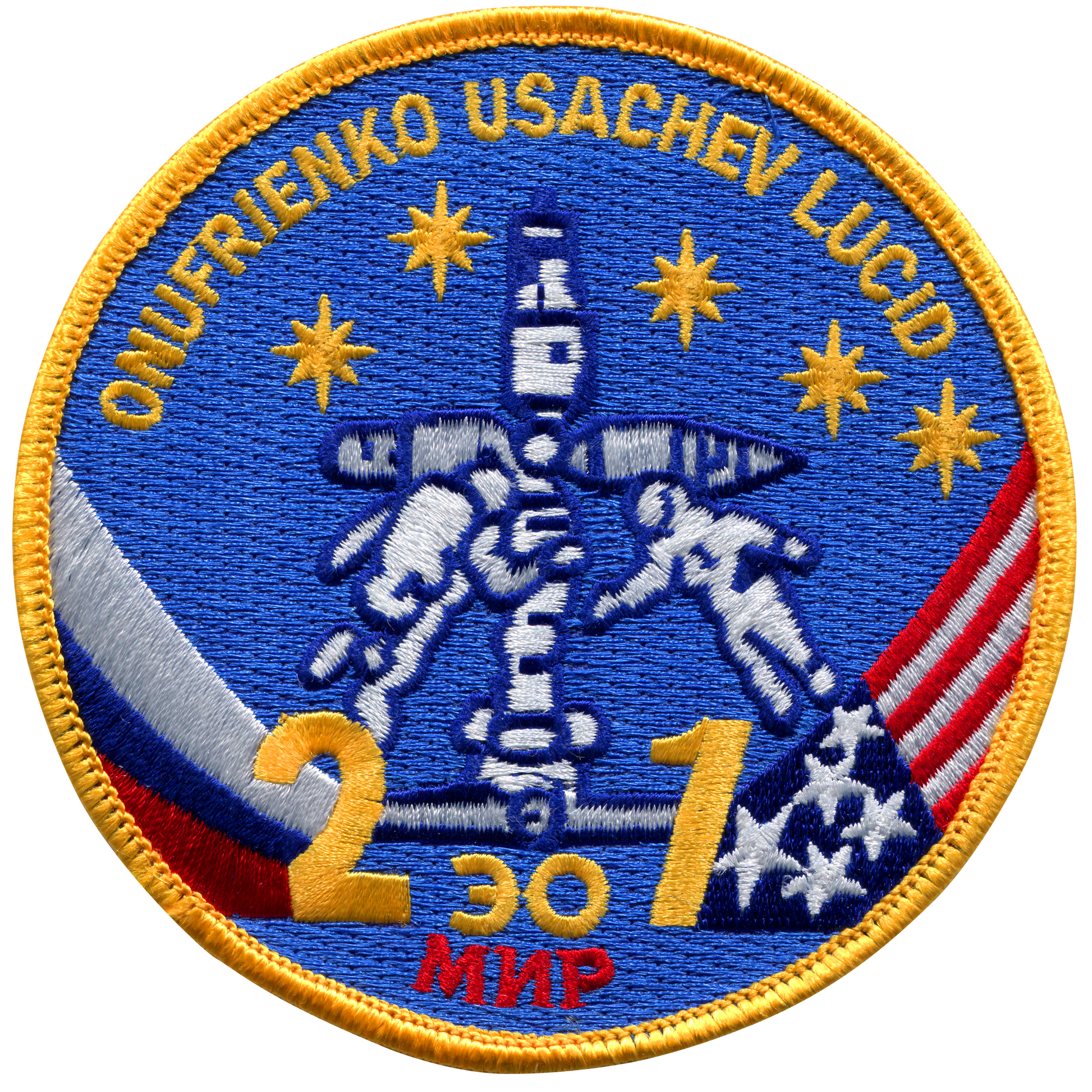 Mir 21 Crew Patch - Space Patches