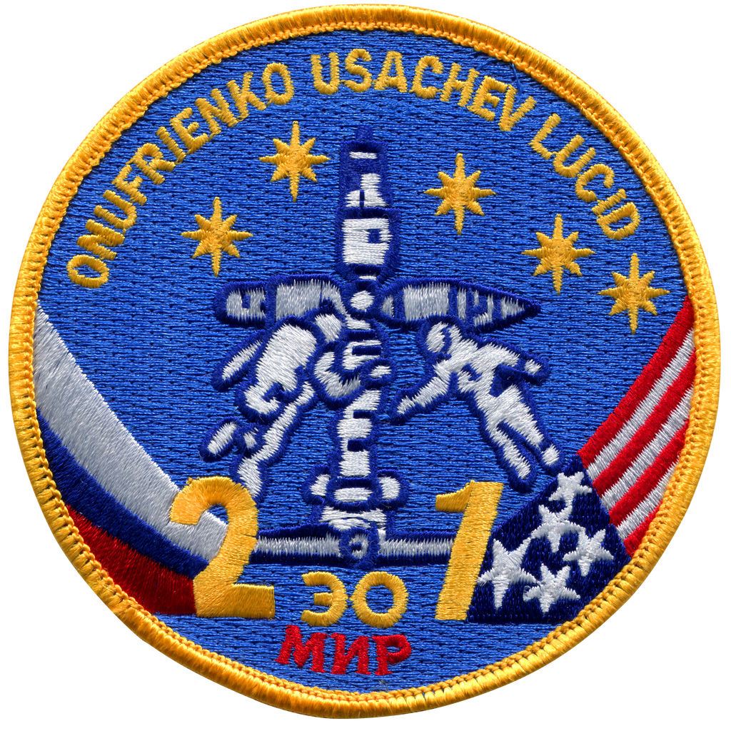 Mir 21 Crew Patch - Space Patches