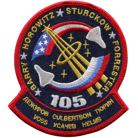 STS-105 - Space Patches