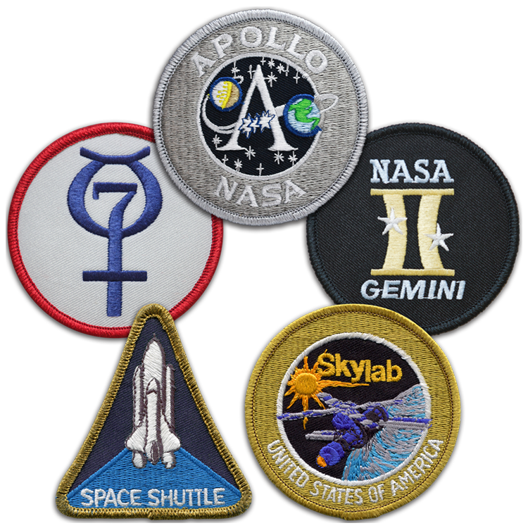 Collection Of Nasa Patches