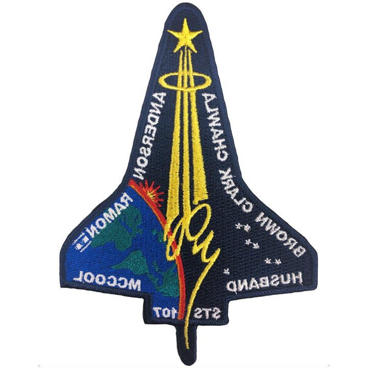 STS-107  (Mfg. Error) - Space Patches