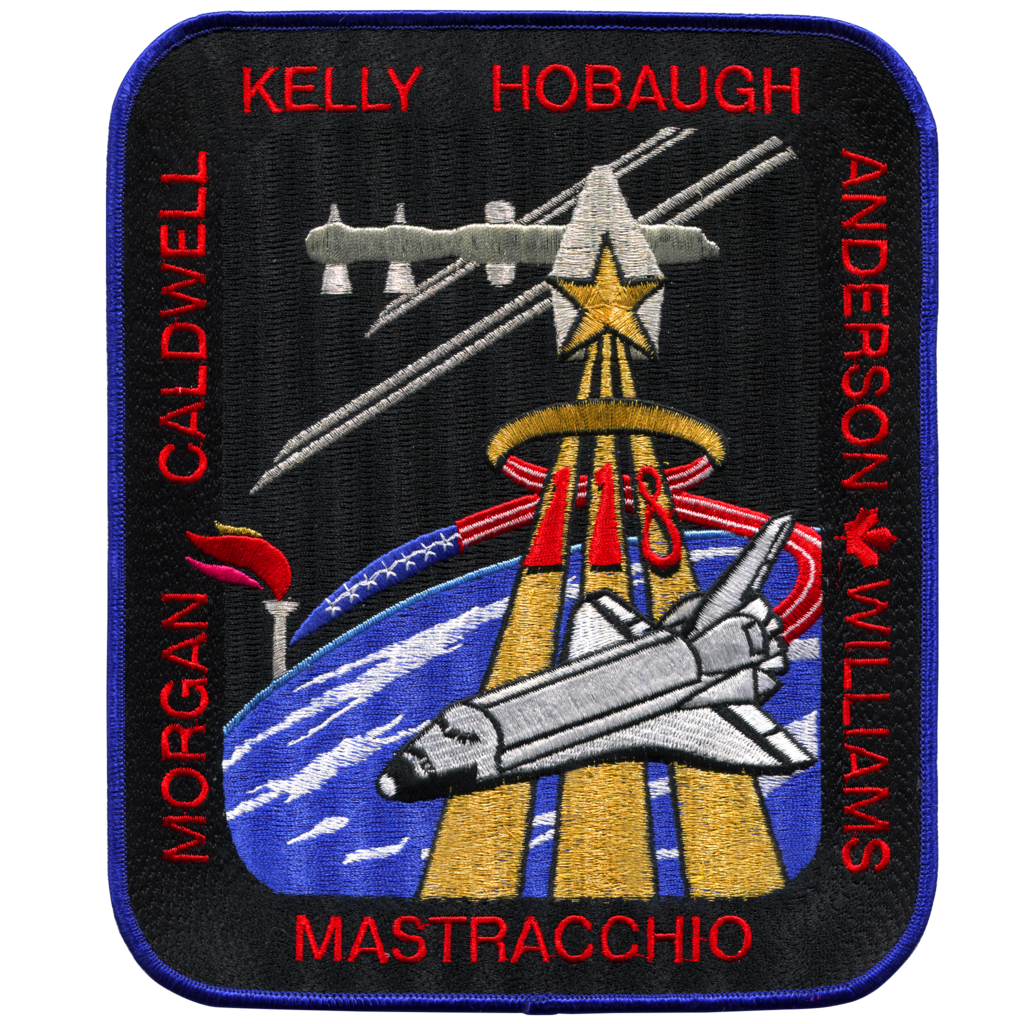 STS-118 Back-Patch - Space Patches