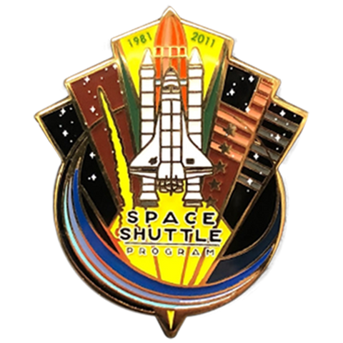 Shuttle Program 1981-2011 Pin