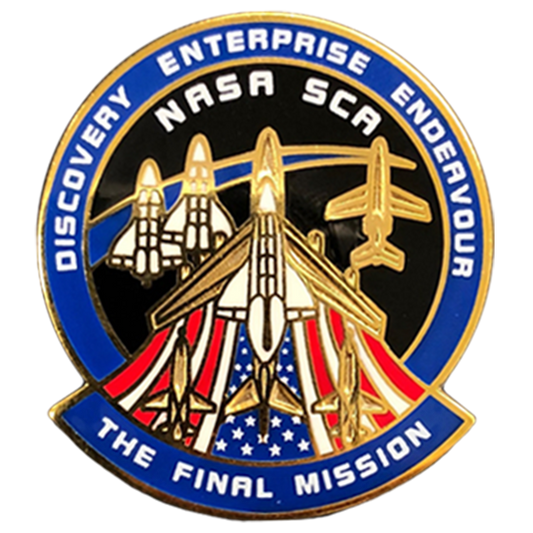 The Final Misson Pin - Space Patches