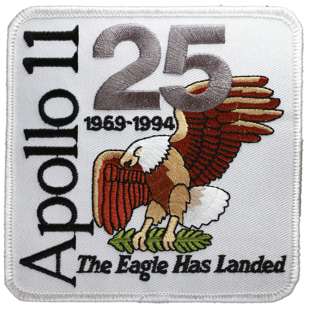 Apollo 11 — 25th Anniversary - Space Patches