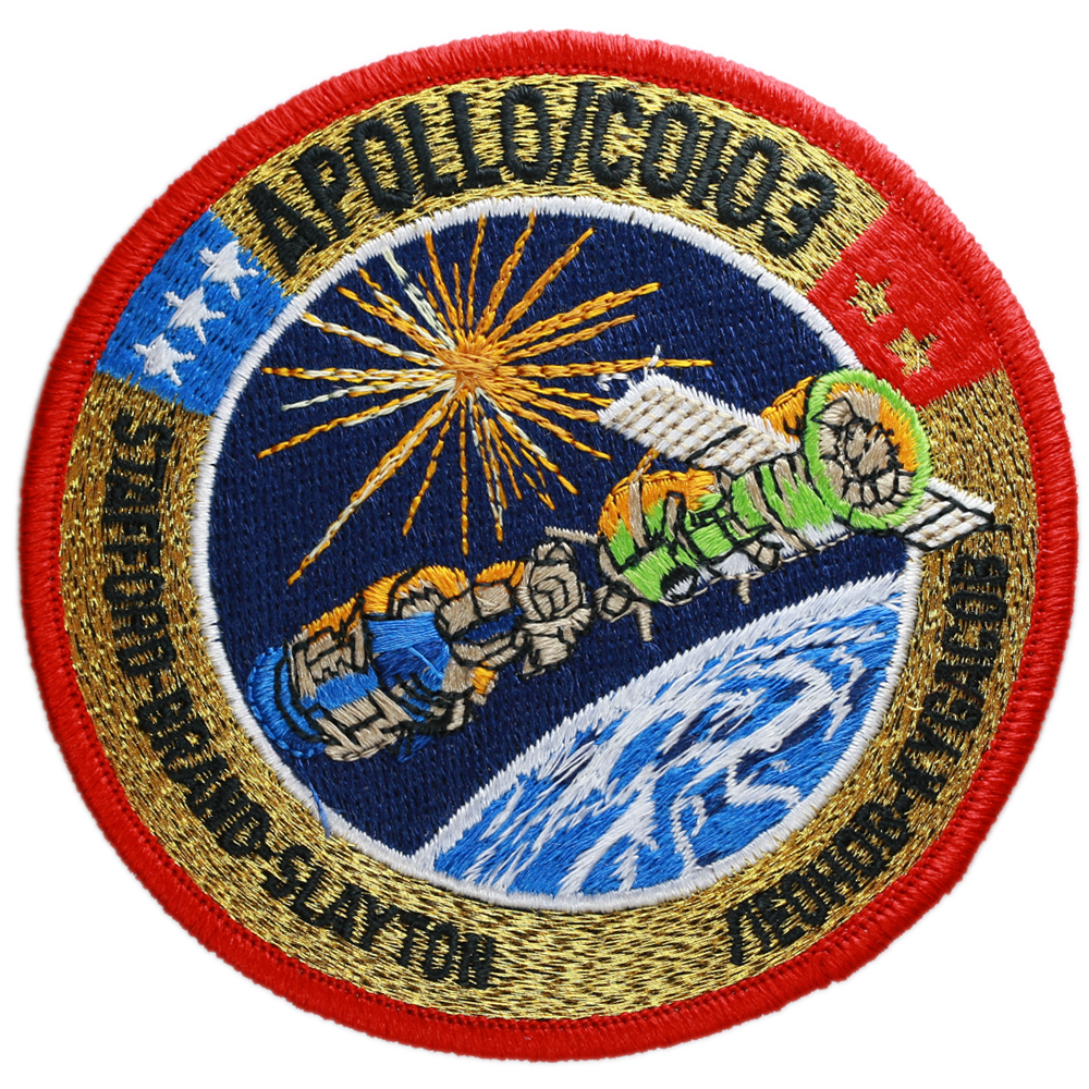 Apollo Soyuz Crew - Space Patches