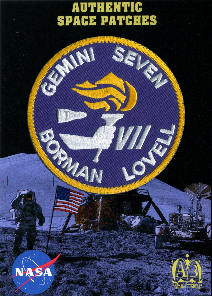 Gemini 7 Crew – Space Patches