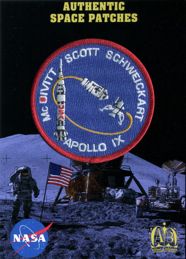 Mission Patch Apollo 9 Mission Patch Apollo 9