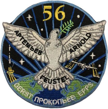 Expedition 56 Crew Change - Space Patches