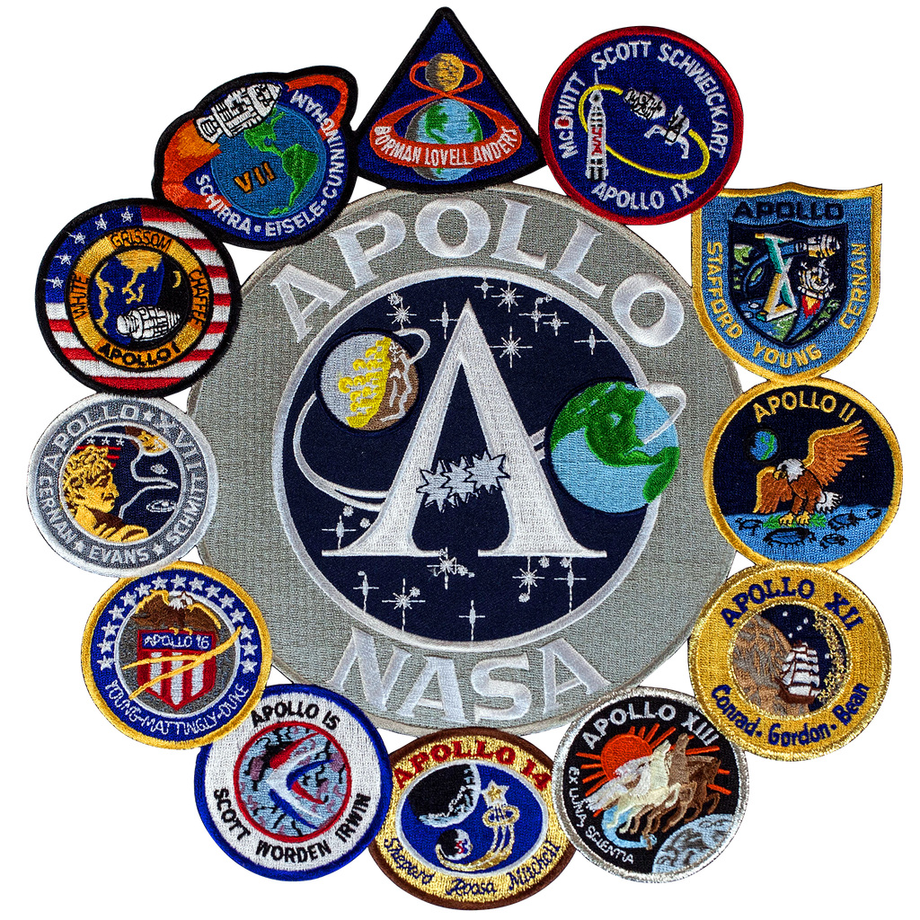 Apollo Collage - Space Patches