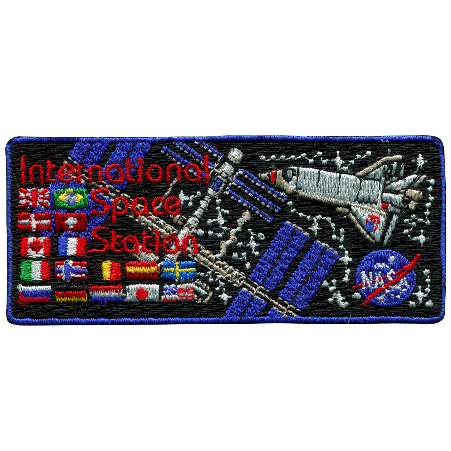 International Space Station Flags - Space Patches