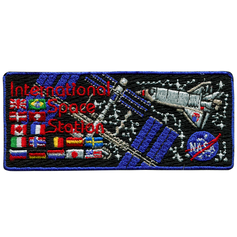 International Space Station Flags