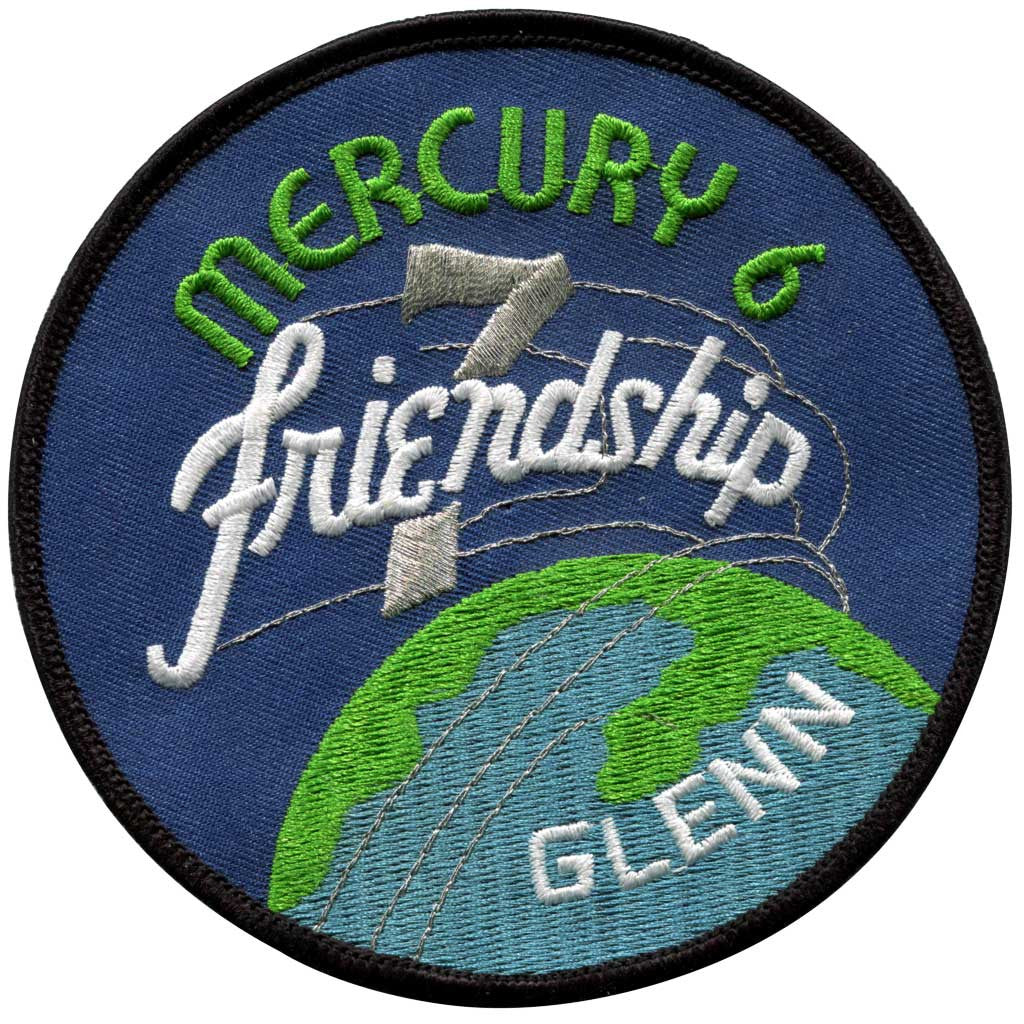 Mercury Six-Friendship 7 Jumbo - Space Patches