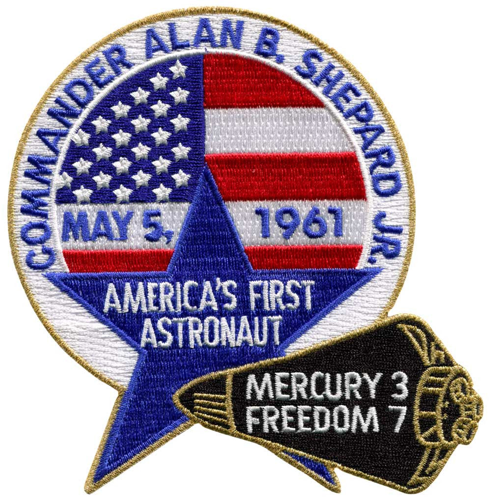 Alan Shepard Commemorative - Space Patches