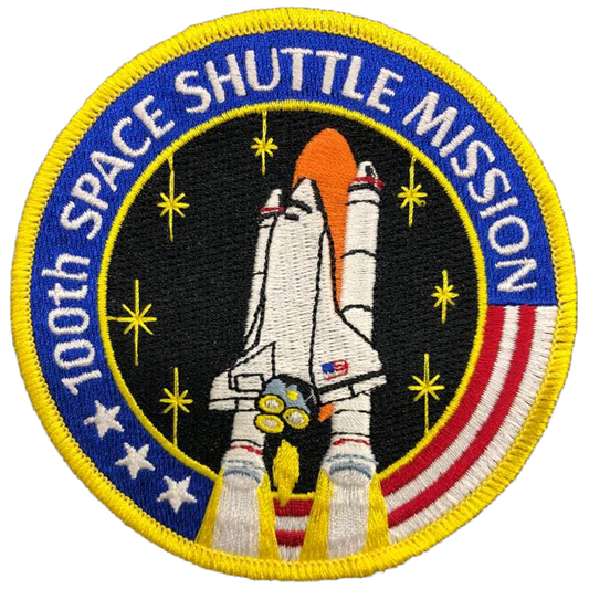 100th Mission Commemorative - Space Patches