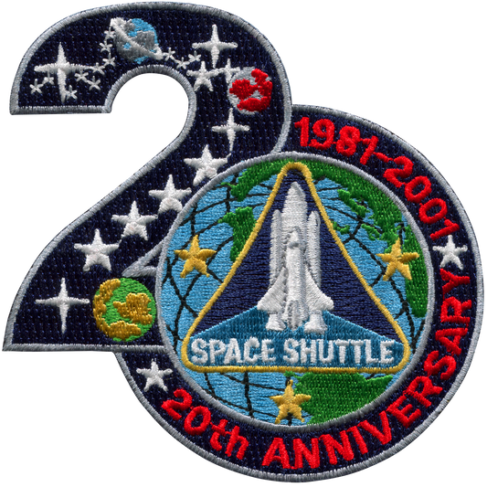 Shuttle Program 20th Anniversary - Space Patches