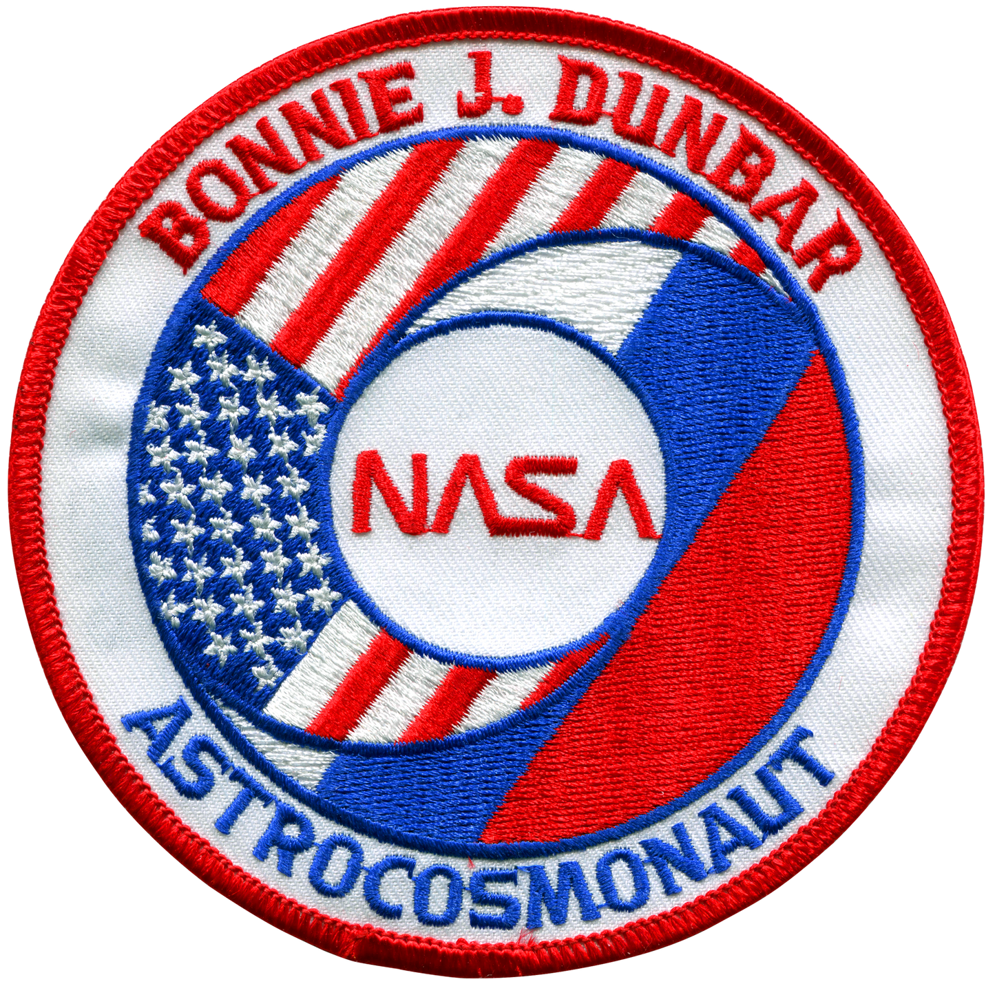 Mir Astrocosmonaut Dunbar - Space Patches