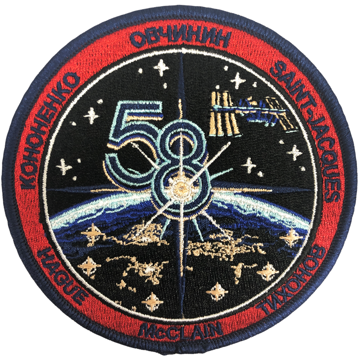 Expedition 58 Crew Change 1 (Mfg. Error) - Space Patches