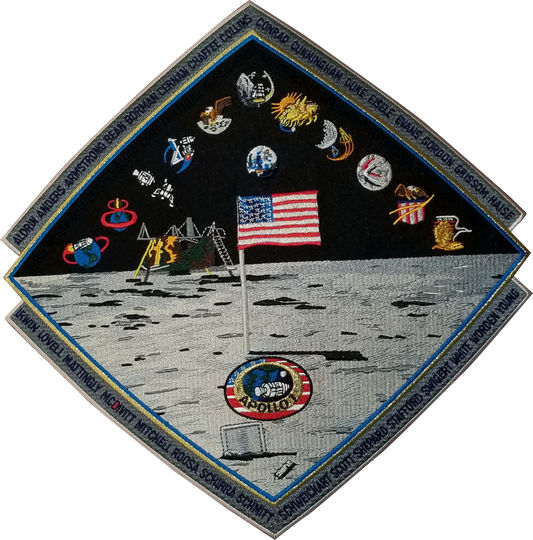 Apollo Missions Back-Patch - Space Patches